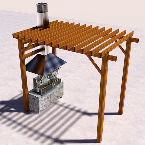 Tagwood BBQ Smoke Hood -- BBQ08SS