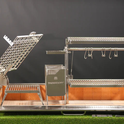 Tagwood BBQ Argentine Santa Maria Wood Fire & Charcoal Gaucho Grill | BBQ28SS