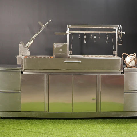 Tagwood BBQ Argentine Santa Maria Wood Fire & Charcoal Gaucho Grill | BBQ28SS