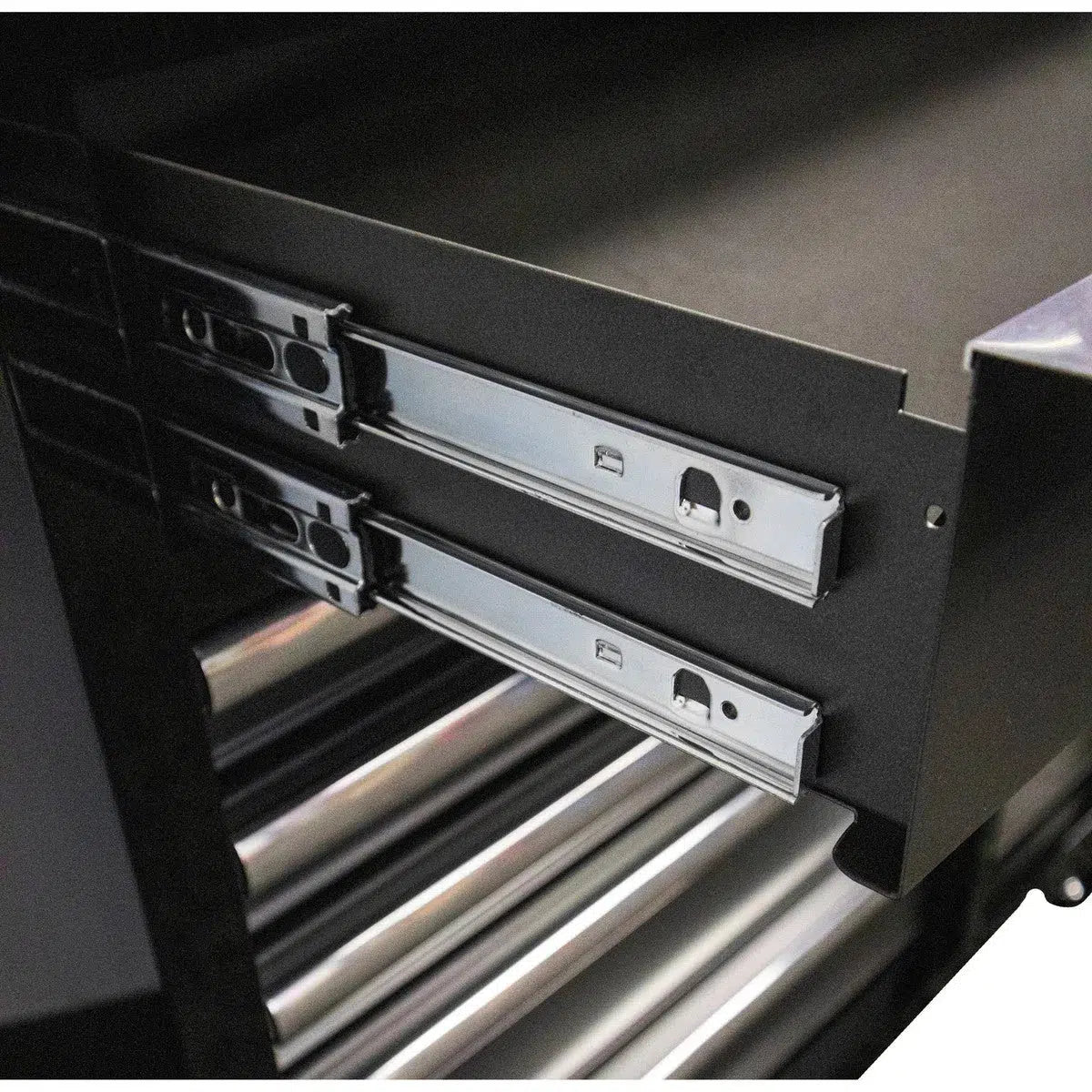 Boxo Tech Series | Loaded 41" 19-Drawer Rolling Tool Box | Black