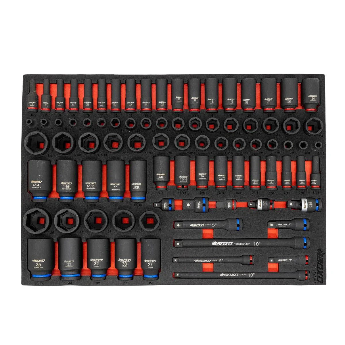 Boxo Metric and SAE Master Tool Set | Elite, 452-Pieces