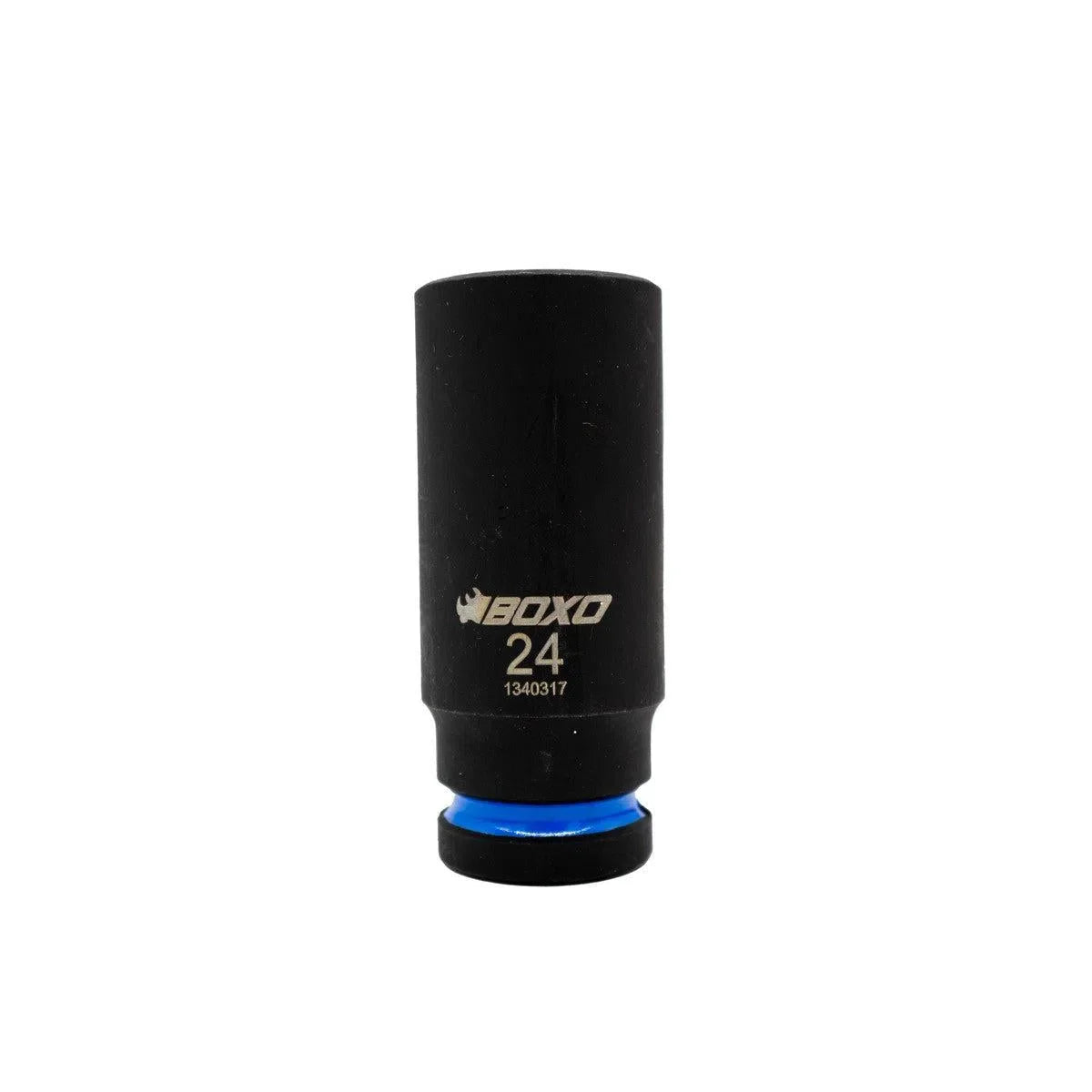Boxo 84-Piece 3/8" and 1/2" Drive Metric and SAE 6-Point Impact Socket Set | 3/3rd EVA Foam