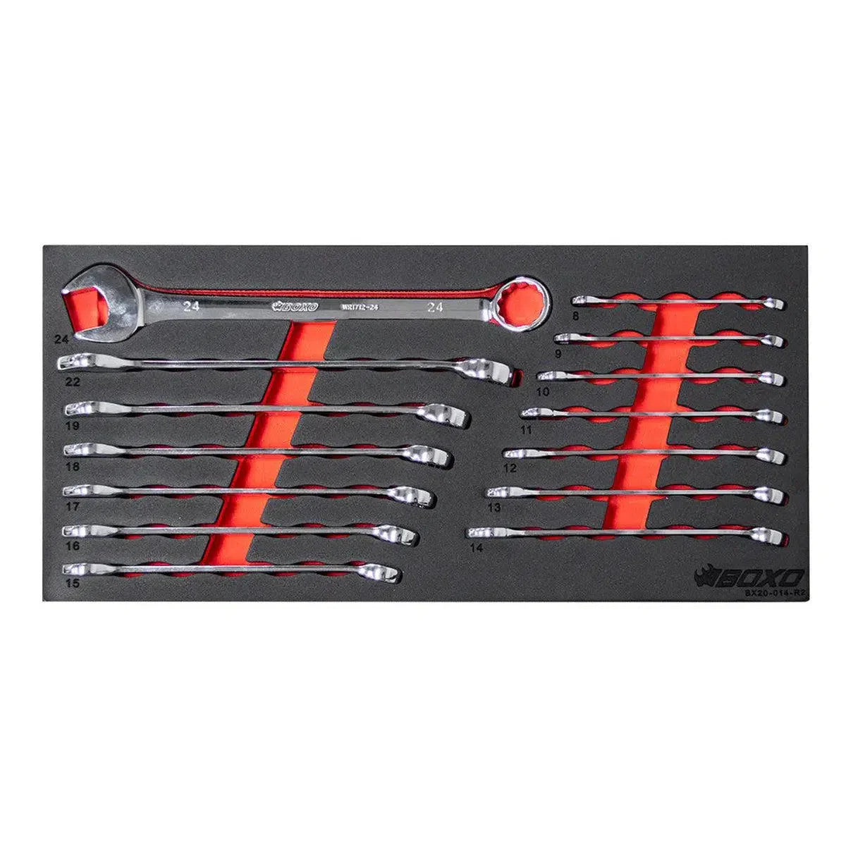 Boxo 133-Piece Metric 3-Drawer Hand Carry Tool Box