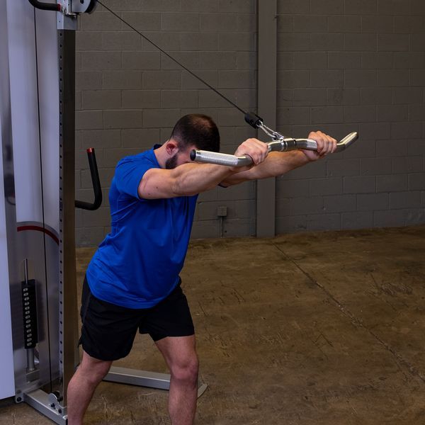 Body-Solid Aluminum Revolving Curl Bar