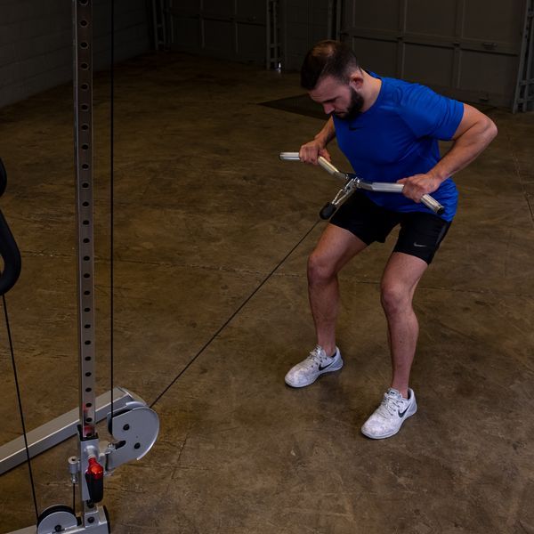 Body-Solid Aluminum Revolving Curl Bar