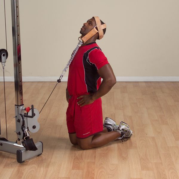 Body-Solid Leather Head Harness