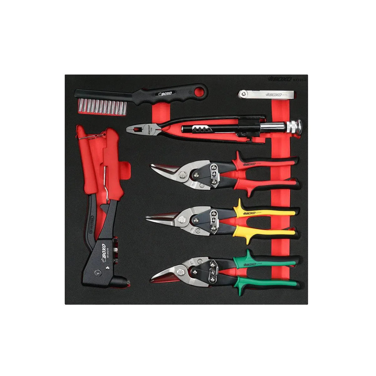 Boxo 7-Piece Aviation Tool Set | 2/3rd EVA Foam