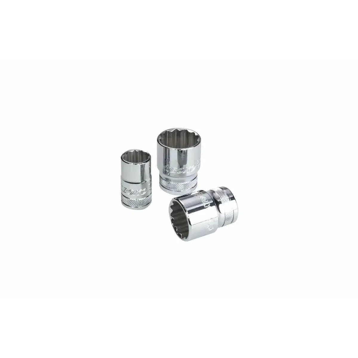 Boxo 1/2" Drive 12-Point Socket - Metric