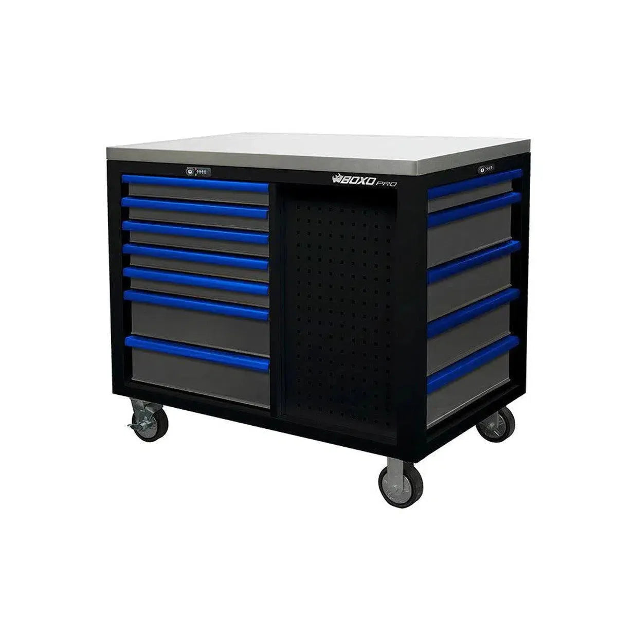 Boxo Pro Series | 45” 12-Drawer Workstation Tool Box