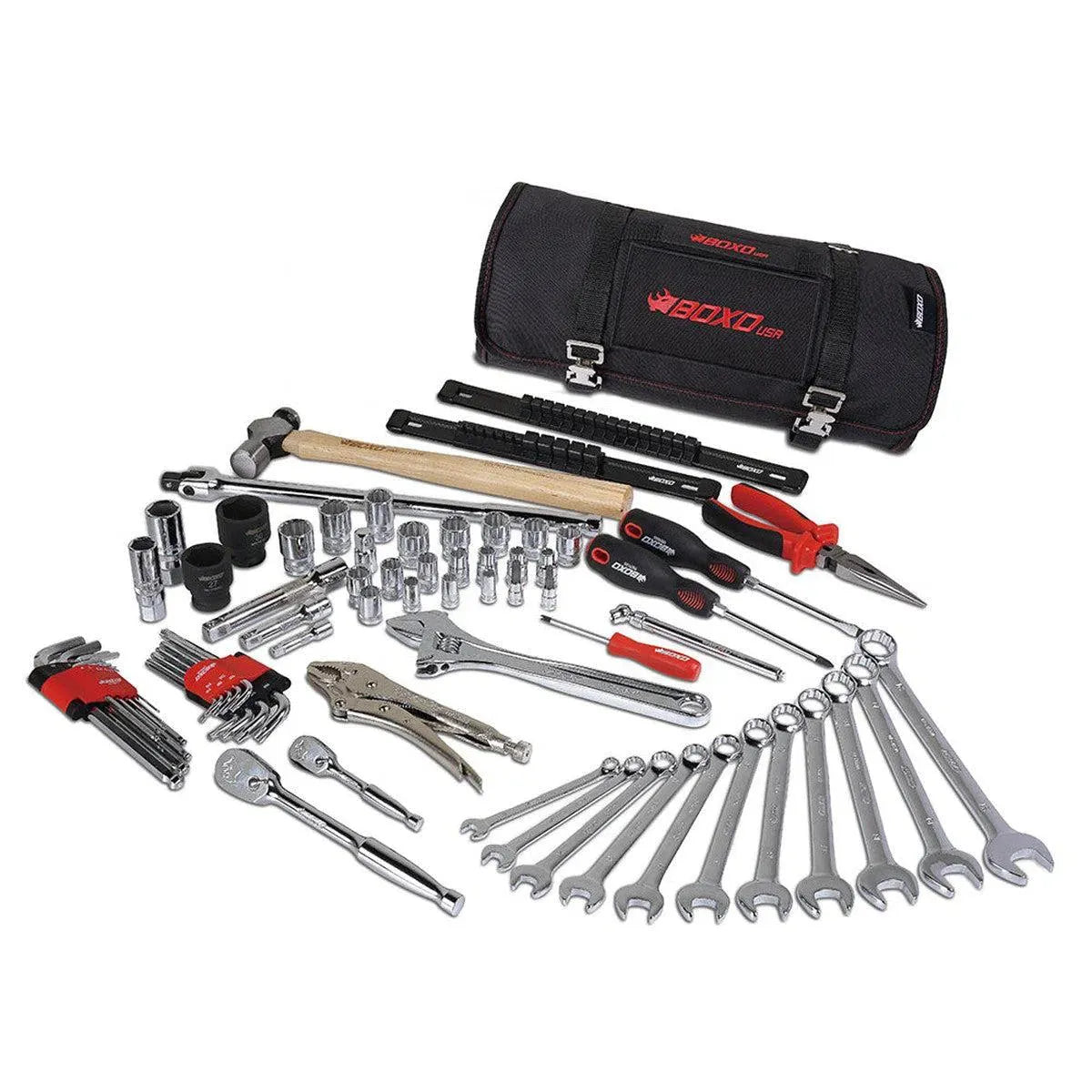 Boxo UTV Roll | 69-Piece Metric UTV Tool Roll