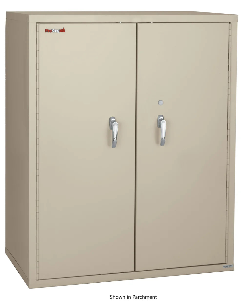FireKing 44" High 2-Shelf Fireproof Storage Cabinet
