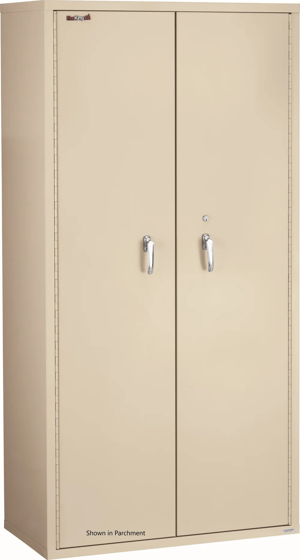 FireKing 72" High 6-Shelf Legal End-Tab Fireproof File Cabinet