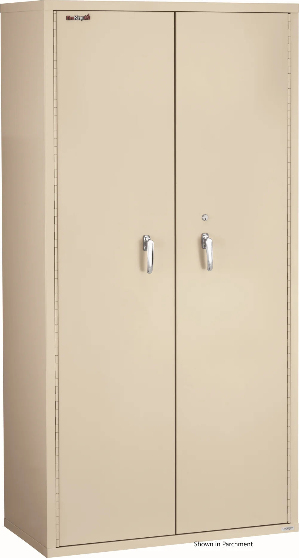 FireKing 72" High 6-Shelf Letter End-Tab Fireproof File Cabinet