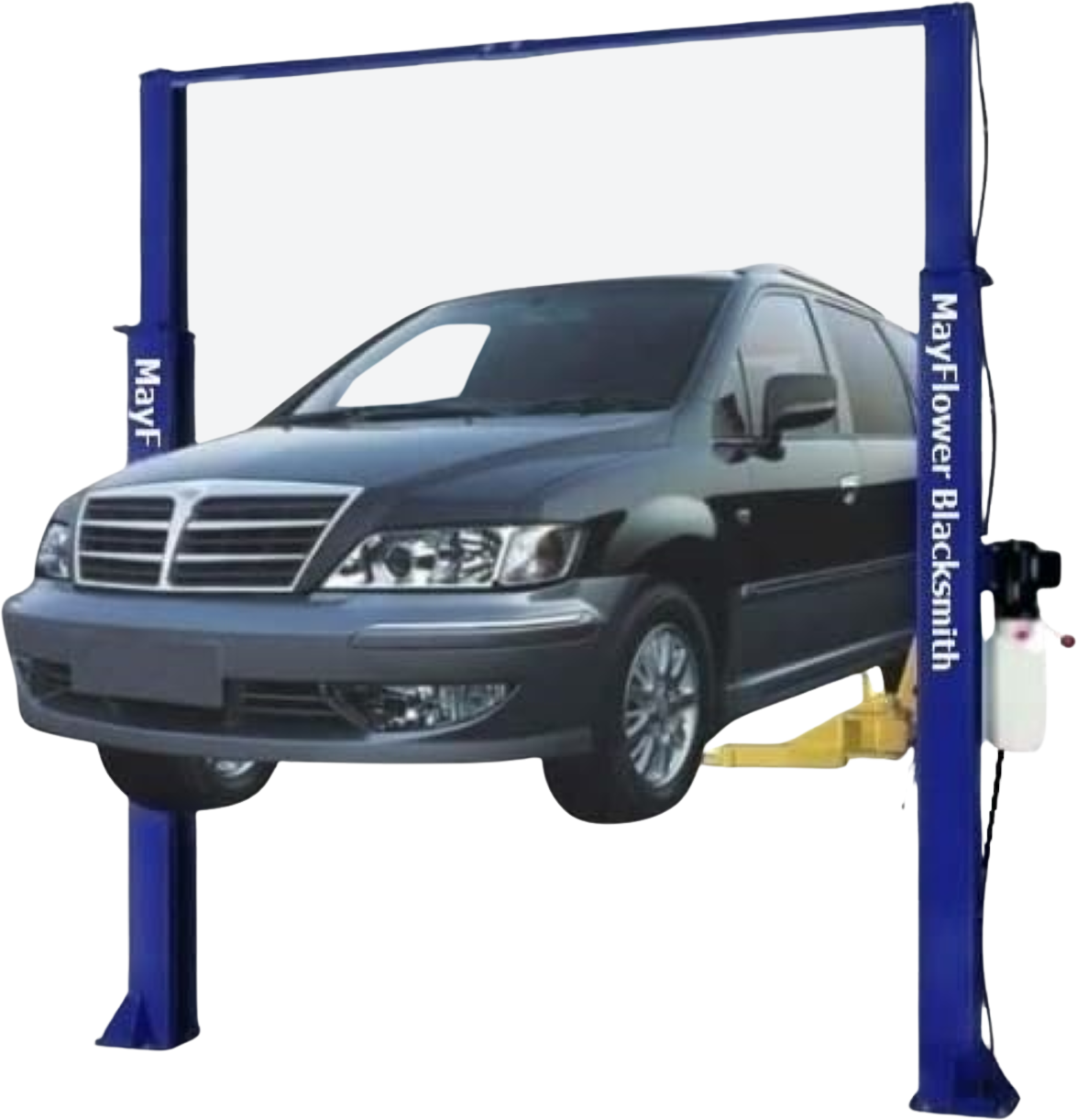 Mayflower Tools Blacksmith Two Post Car Lift Max Lift Height 71" CF9000 New