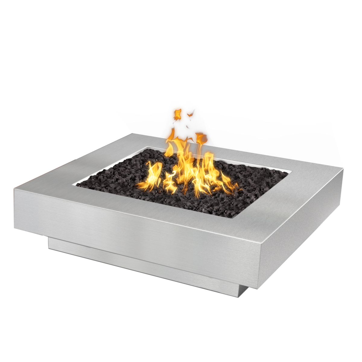 The Outdoor Plus Cabo Square Concrete Fire Pit