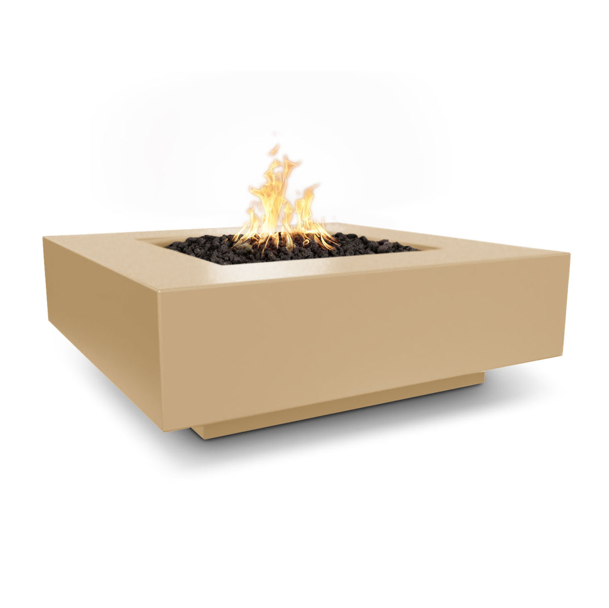The Outdoor Plus Cabo Square Concrete Fire Pit