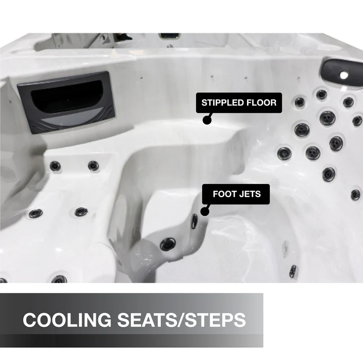 Canadian Spa Co. St. Lawrence 20ft 73-Jet 17-Person Swim Spa KS-10029