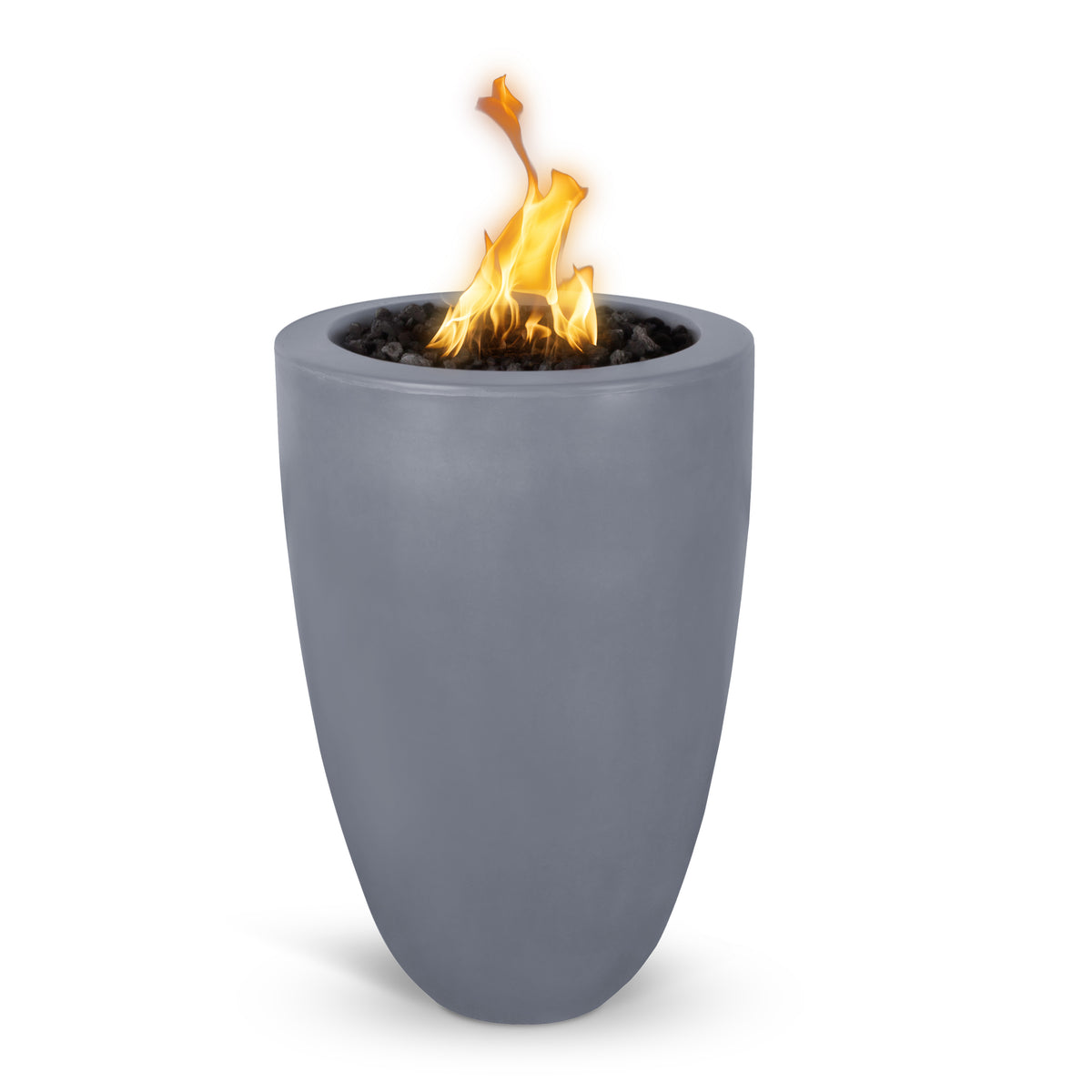 The Outdoor Plus Castillo Concrete Fire Pillar