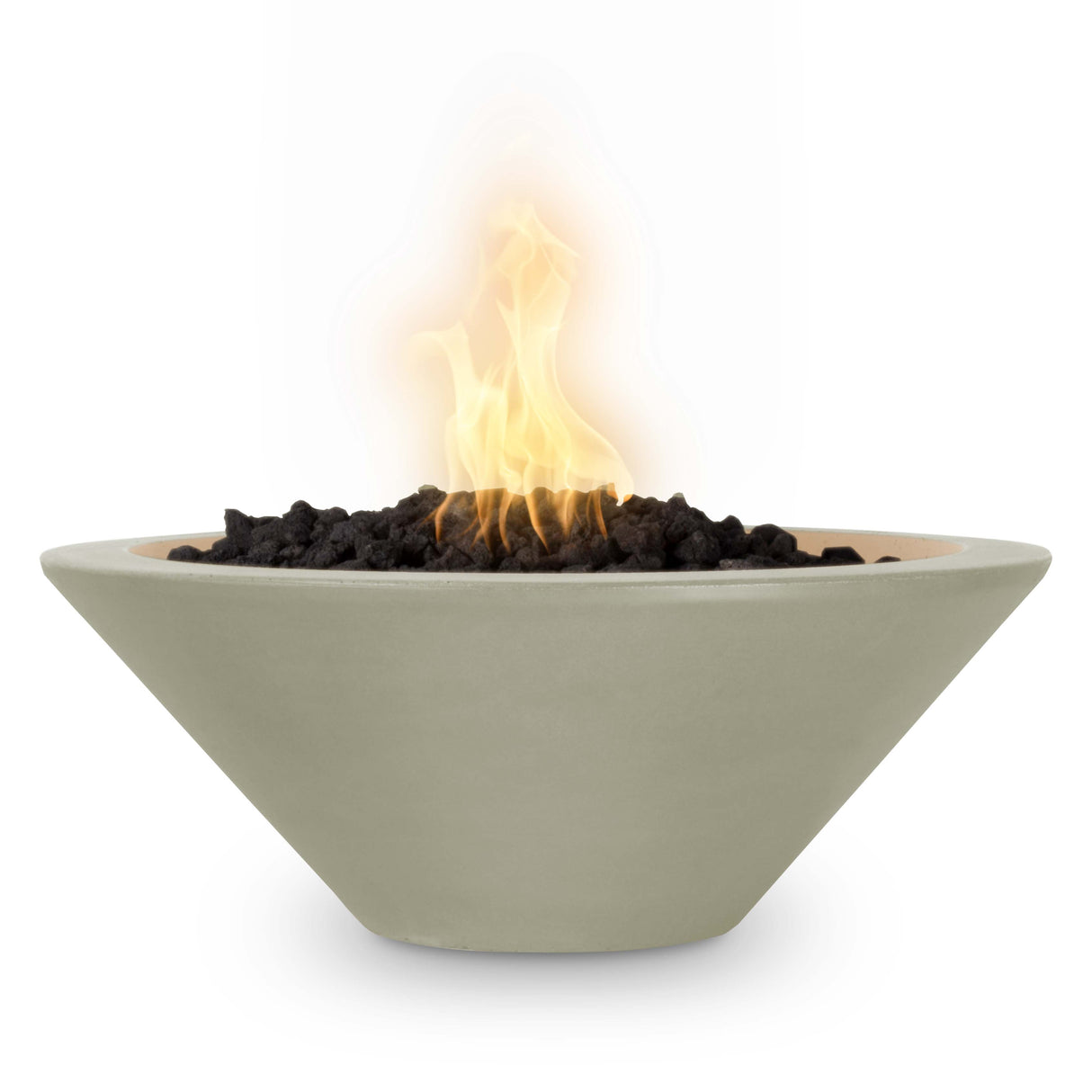 The Outdoor Plus Cazo Concrete Fire Bowl plus Free Cover