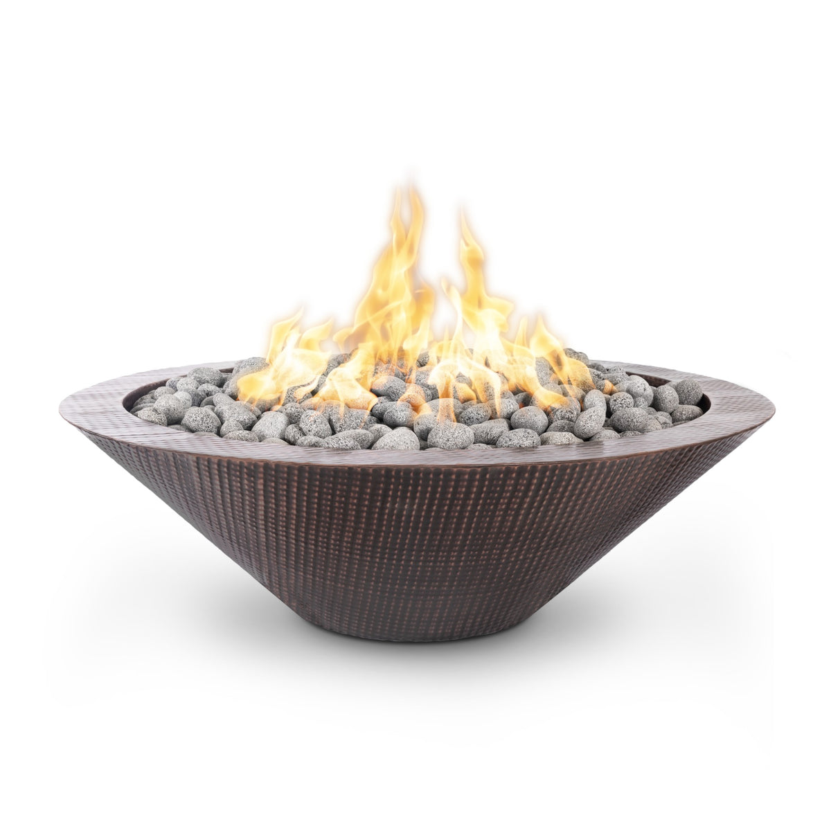 The Outdoor Plus Cazo Hammered Copper Fire Pit