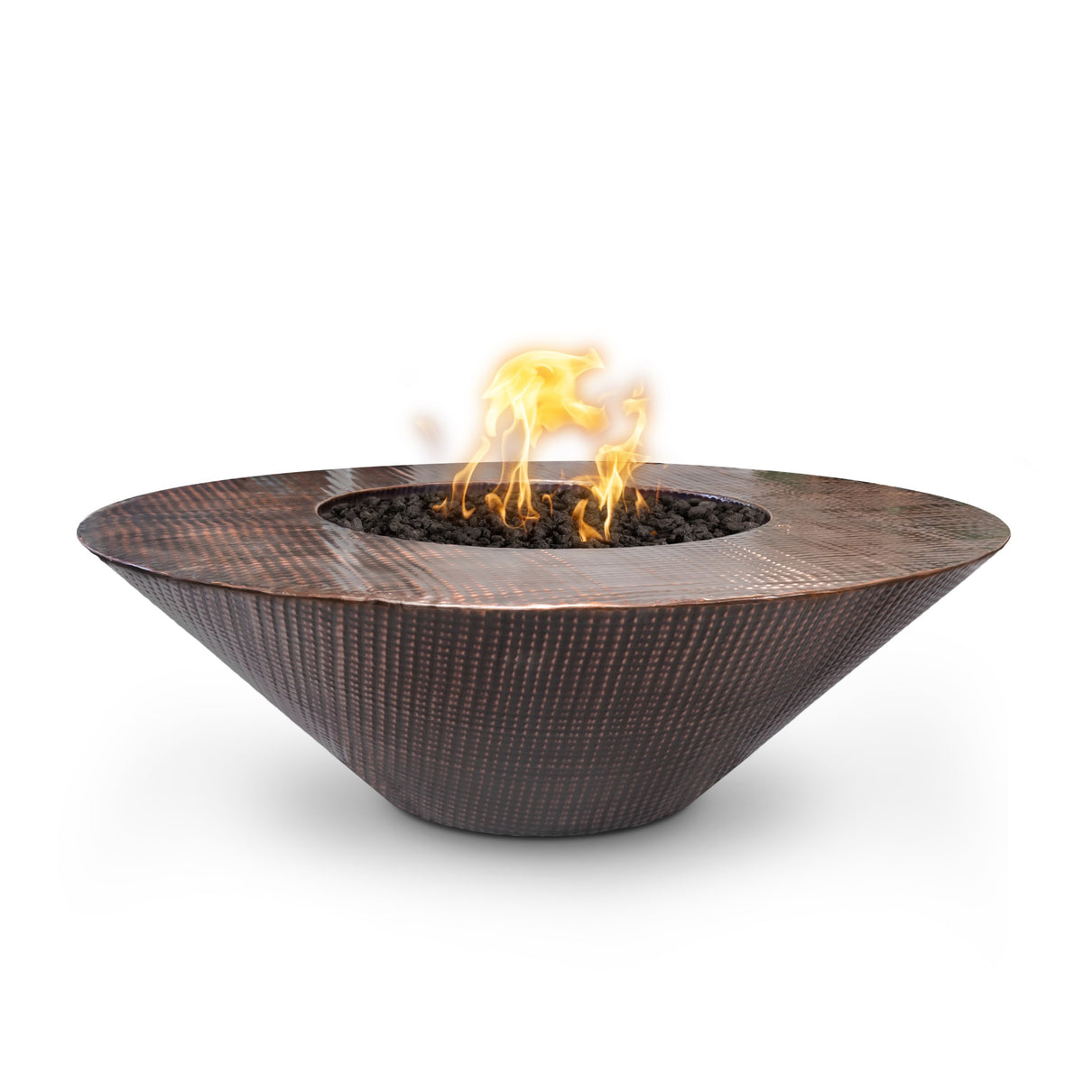 The Outdoor Plus Cazo Copper Fire Pit - Wide Ledge