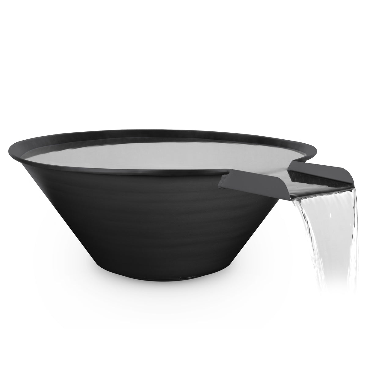 The Outdoor Plus Cazo Powdercoated Steel Water Bowl plus Free Cover