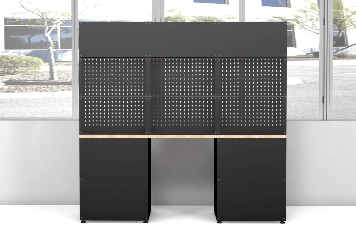 Heavy Duty Steel Garage Cabinet Storage System (7 Drawers & 5 Cabinets)