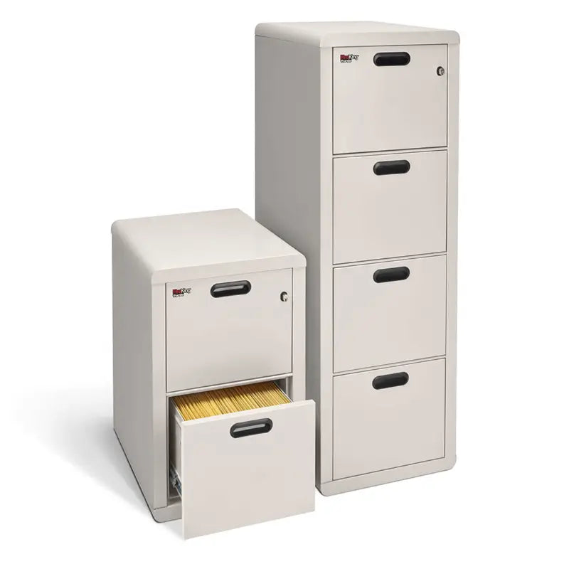 FireKing Turtle Contour Fire Rated File Cabinet, 1-Hour UL, Letter/Legal Filing, 2 or 4 Drawers