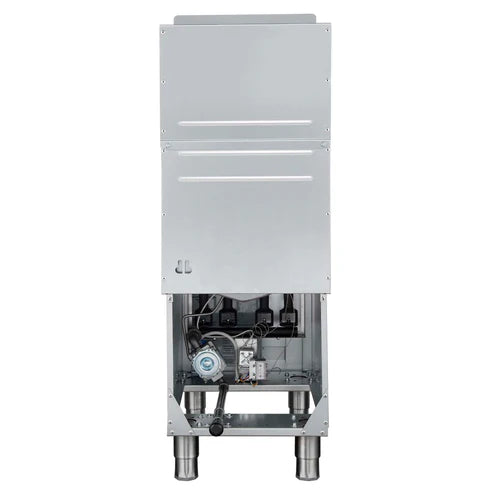 Forno Commerciale Natural Gas Deep Fryer, 4 Burners 120,000 BTU, 50 lbs Oil Capacity