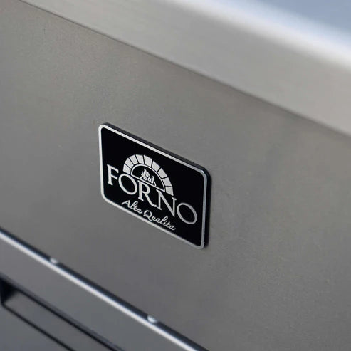 Forno Commerciale Natural Gas Deep Fryer, 4 Burners 120,000 BTU, 50 lbs Oil Capacity