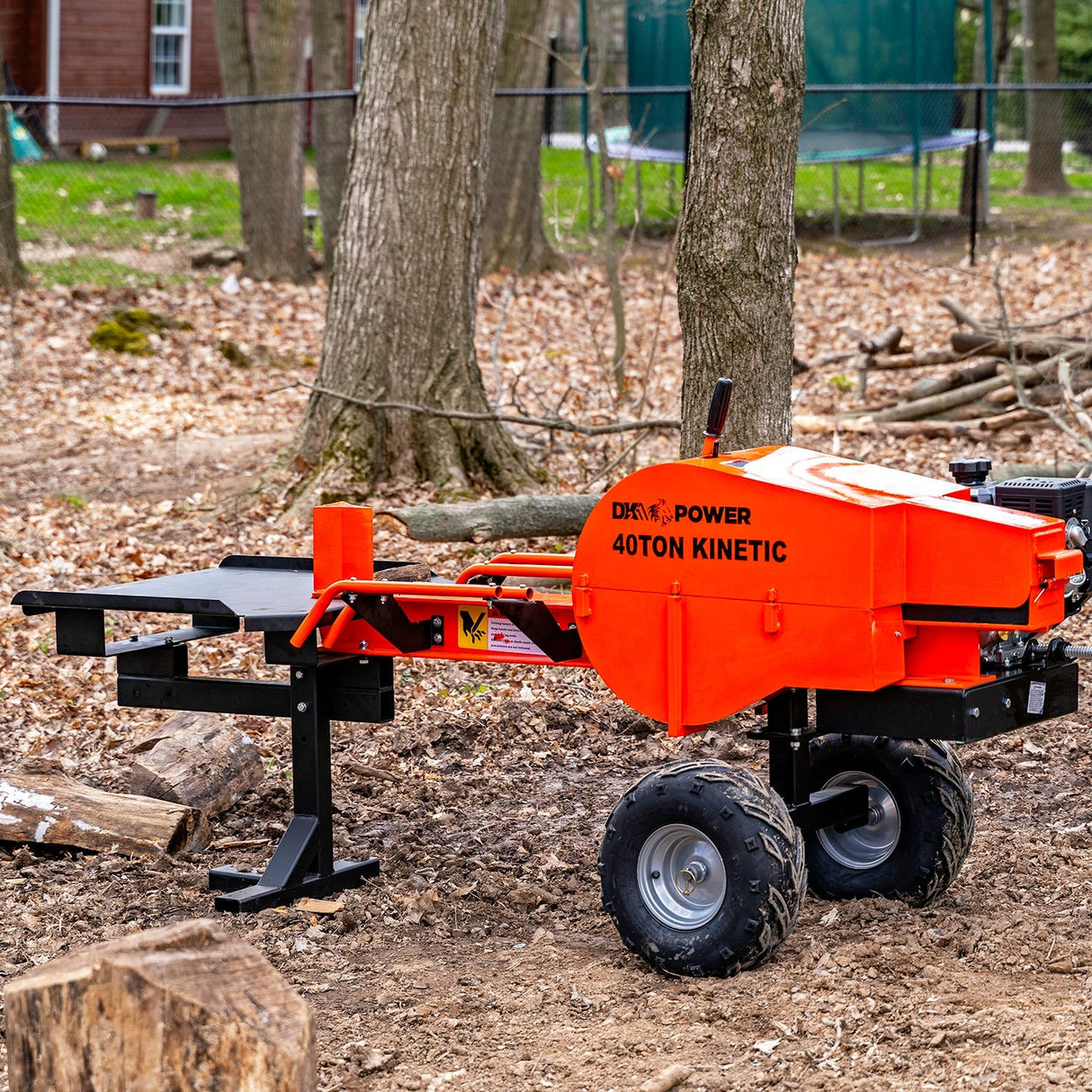 Detail K2 40 Ton Kinetic Log Splitter - OPS240