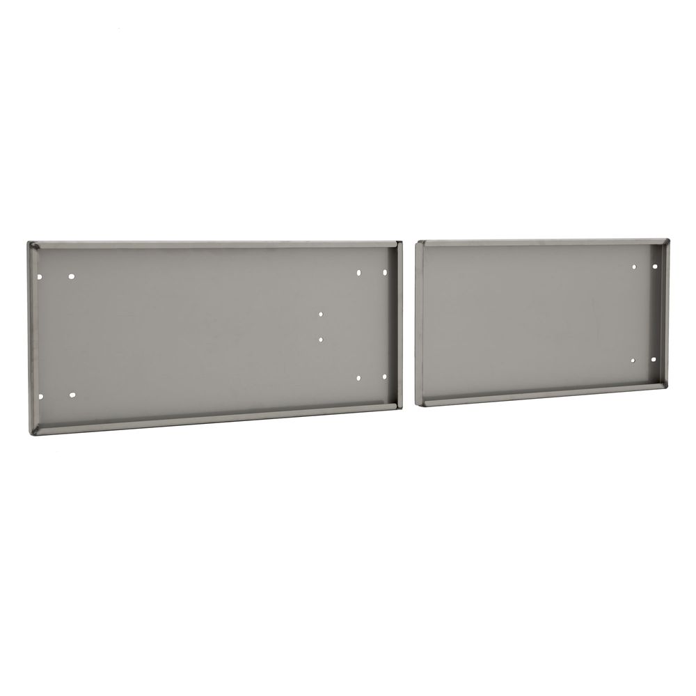 Stainless Steel Door Upgrade for 60" W Trailer Cabinet