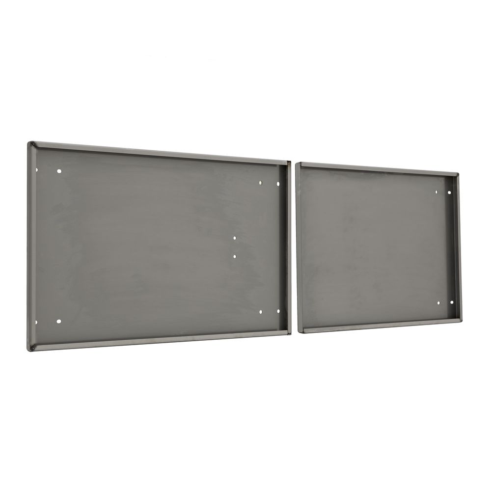 Stainless Steel Door Upgrade for 60" W Trailer Cabinet