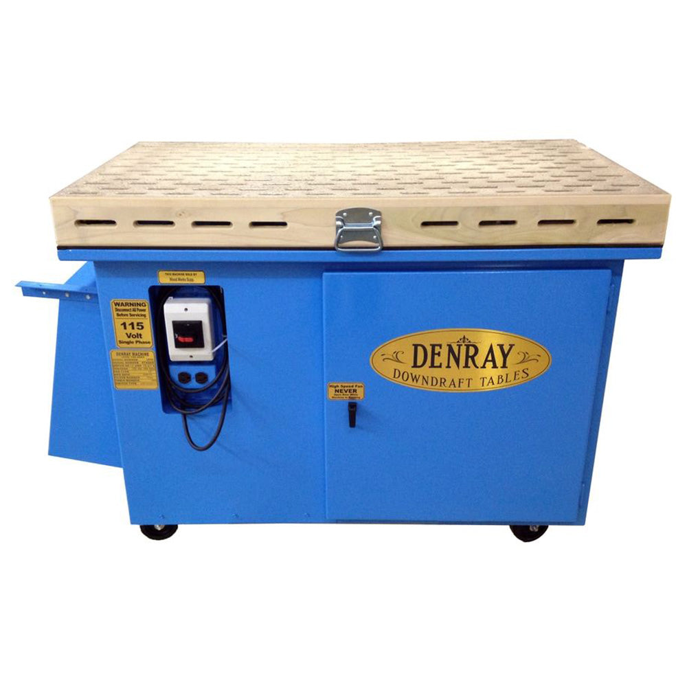 Denray Model 2800 Tube Filtration Downdraft Table