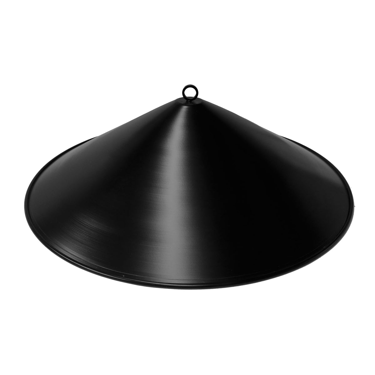 The Outdoor Plus 17" Black Round Cone Fire Pit Lid