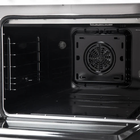 FORNO Galiano 48" 6.58 cu. ft. Dual Fuel Range with 8 Sealed Burners and Griddle in White with Antique Brass Accents, FFSGS6156-48WHT