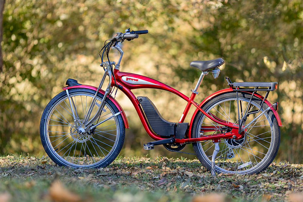 Young Electric E-Classic Cruiser 26" Retro eBike | 500W Motor, Up to 58 miles