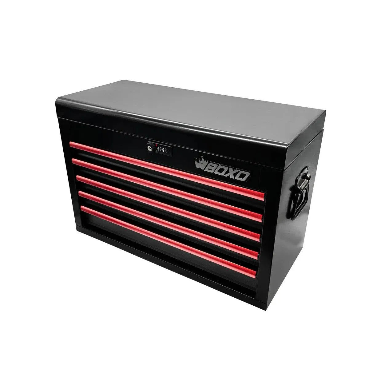 Boxo 159-Piece Metric and SAE Combo 5-Drawer Hand Carry Tool Box