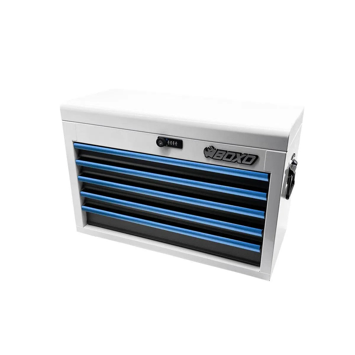 Boxo 159-Piece Metric and SAE Combo 5-Drawer Hand Carry Tool Box