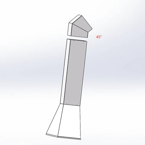 Tagwood BBQ Elbows for Smoke Hood --