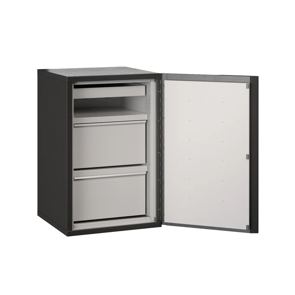 FireKing FireShield Edge Series 1-Hour Fire-Rated Storage Cabinet, Executive Cabinet, Black