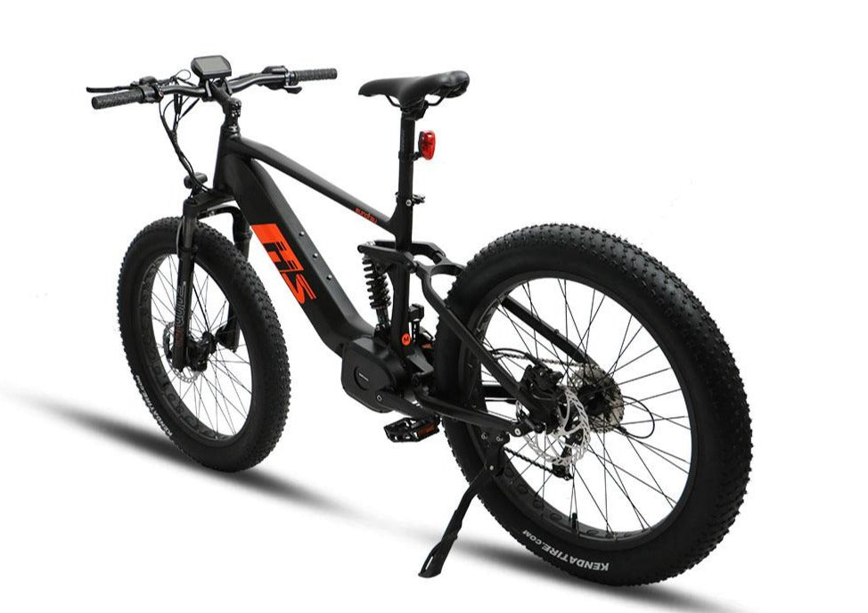 Eunorau Fat HS 48V 1000W Dual Battery Design All Terrain Full Suspension Fat Tire Electric Mountain Bike