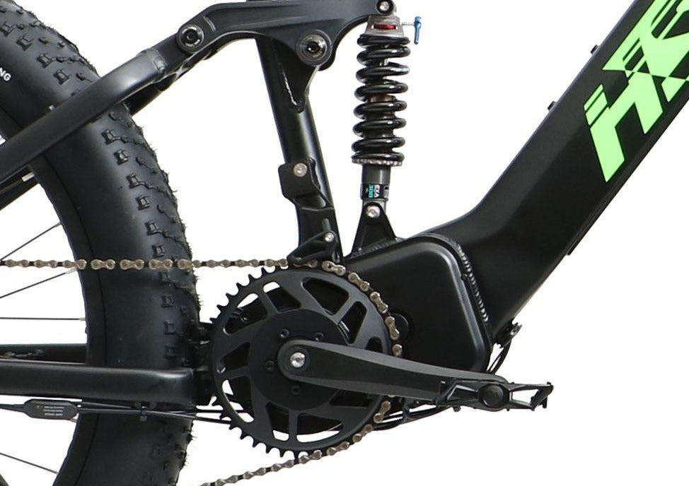 Eunorau Fat HS 48V 1000W Dual Battery Design All Terrain Full Suspension Fat Tire Electric Mountain Bike