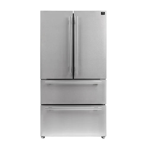 FORNO Appliance Package - 36" Gas Range, Dishwasher, 36" Refrigerator, FBDL-004-01CAUS