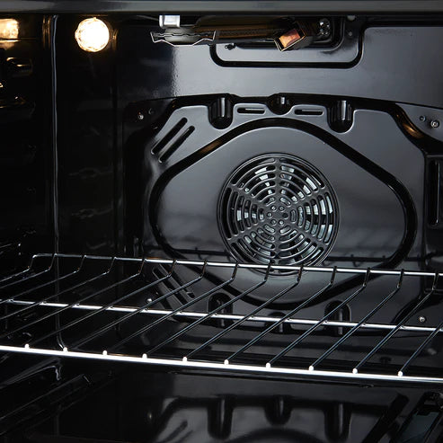 FORNO Espresso Leonardo 30" 5 cu. ft. Gas Range in Stainless Steel with Silver Handles, FFSGS1116-30
