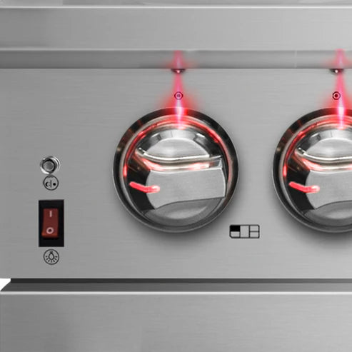 FORNO Massimo 36" 5.36 cu. ft. Freestanding Gas Range with 6 Burners, FFSGS6239-36