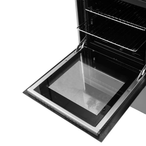 FORNO Lamazze 20" 2.05 cu. ft. Freestanding Gas Range with 4 Sealed Burners in Stainless Steel, FFSGS6265-20