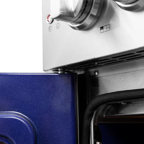 FORNO Massimo 30″ 4.32 cu. ft. Freestanding French Door Gas Range with 5 Burners, FFSGS6439-30