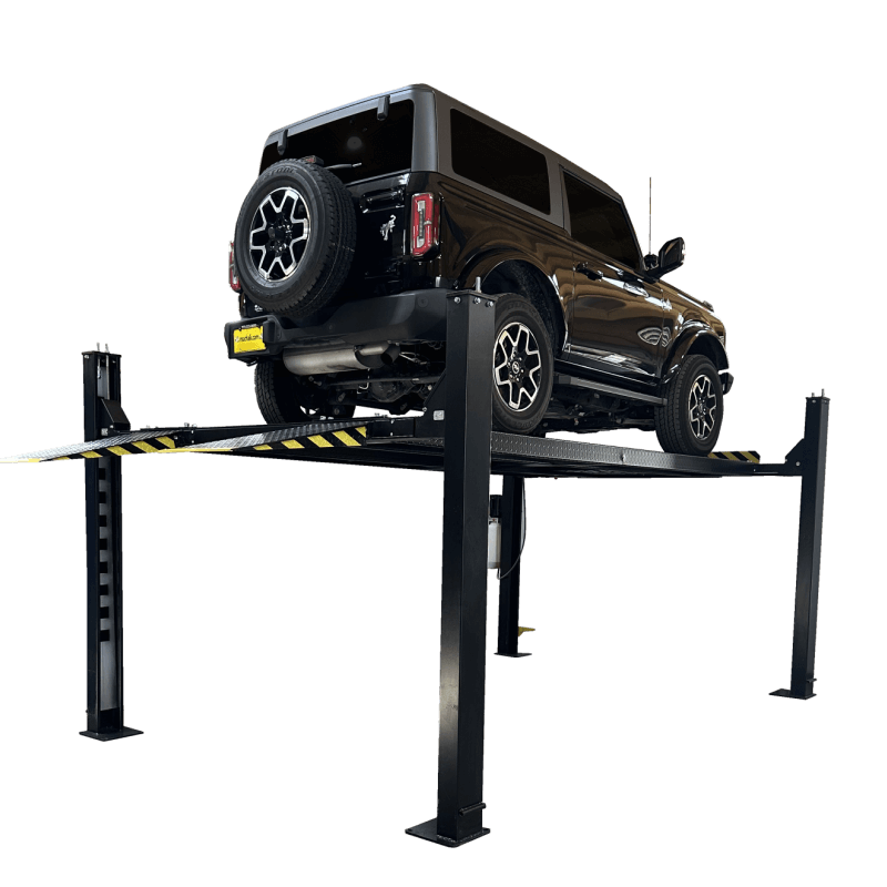 FP9K-DX-XLT, 9,000 lb 4 Post Vehicle Storage Lift Extended Length / Height
