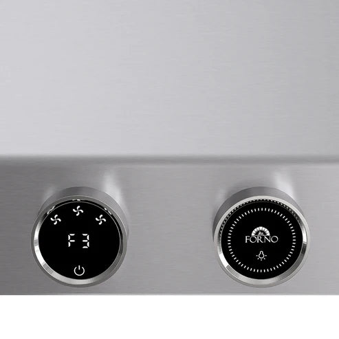 FORNO Biagio 48'' 1,200 CFM Wall Mount Range Hood in Stainless Steel, FRHWM5009-48